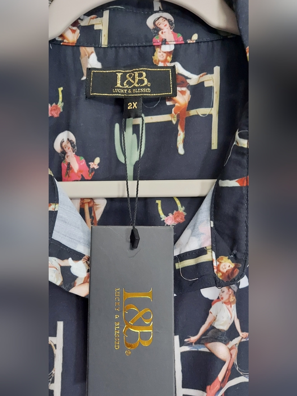 Lucky & Blessed Shirt Dress - Picture 3 of 14